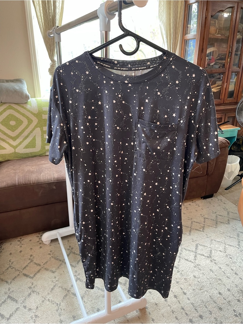Black Star women’s pajamas size small (nightgown and pants)